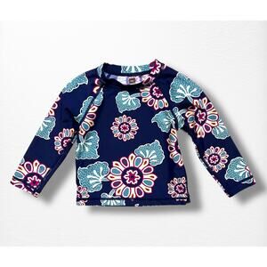 Tea Collection Long-Sleeved Rashguard Top, 12-18 Months